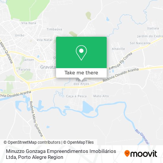 Minuzzo Gonzaga Empreendimentos Imobiliários Ltda map