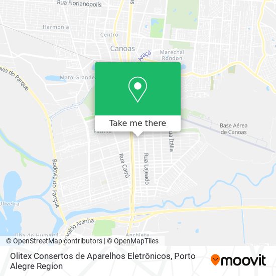 Olitex Consertos de Aparelhos Eletrônicos map