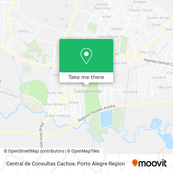 Central de Consultas Cachoe map