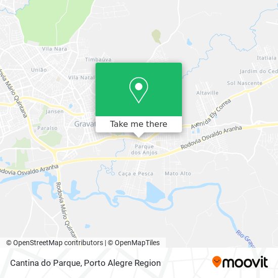 Cantina do Parque map