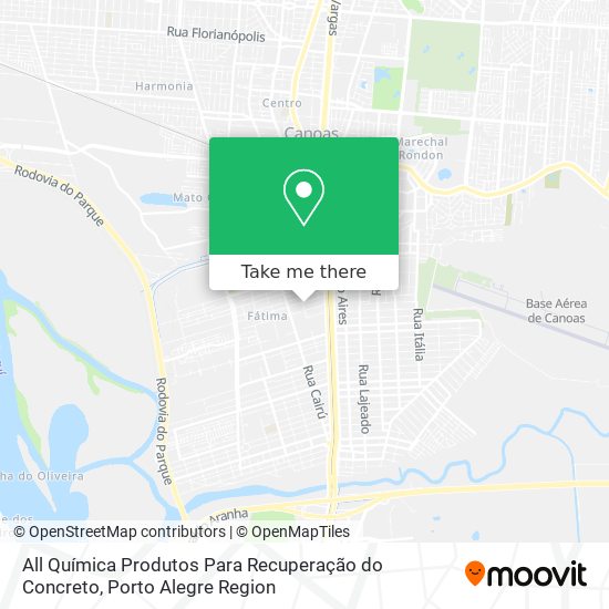 Mapa All Química Produtos Para Recuperação do Concreto