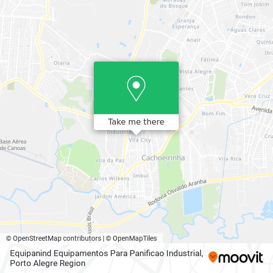 Equipanind Equipamentos Para Panificao Industrial map