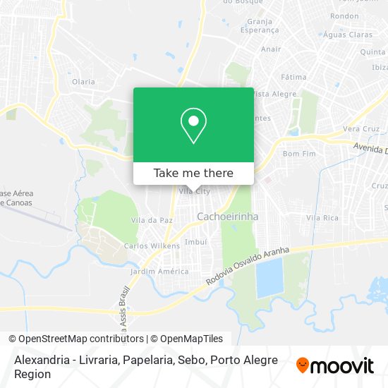 Alexandria - Livraria, Papelaria, Sebo map