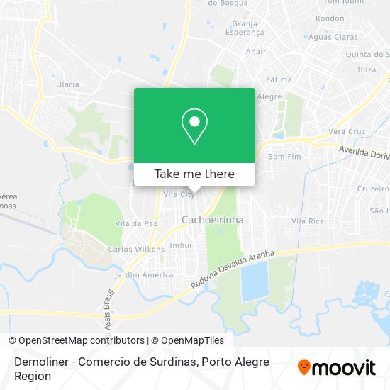Demoliner - Comercio de Surdinas map