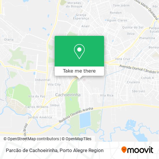 Parcão de Cachoeirinha map