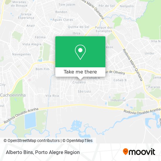 Alberto Bins map