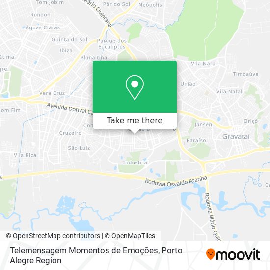 Mapa Telemensagem Momentos de Emoções