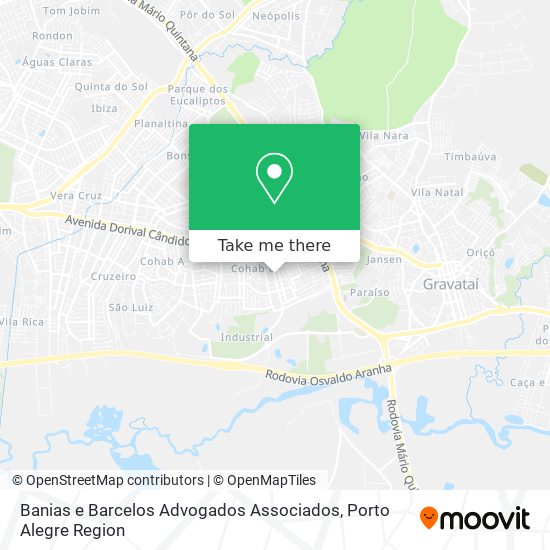 Banias e Barcelos Advogados Associados map