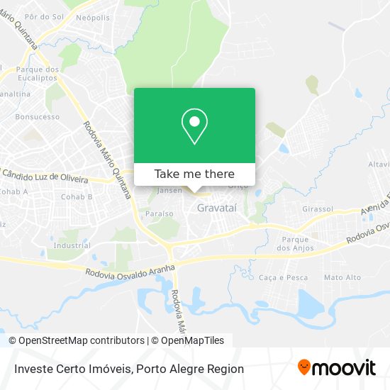 Investe Certo Imóveis map