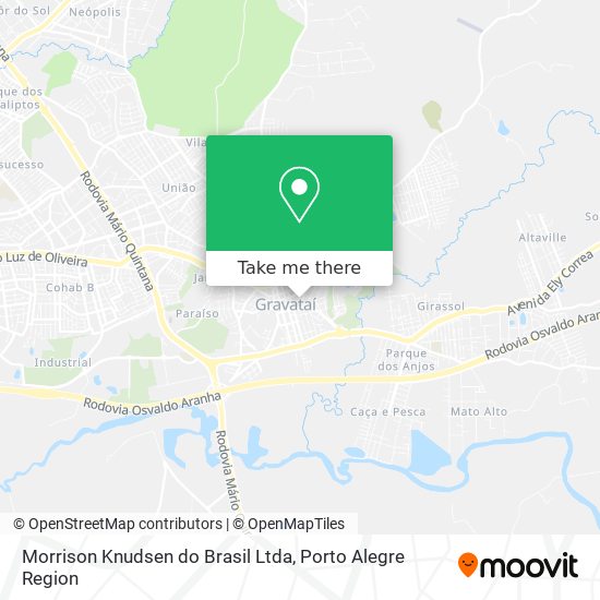 Morrison Knudsen do Brasil Ltda map