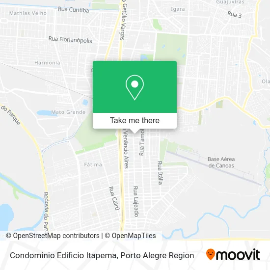 Condominio Edificio Itapema map