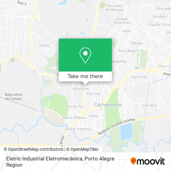 Eletric Industrial Eletromecânica map