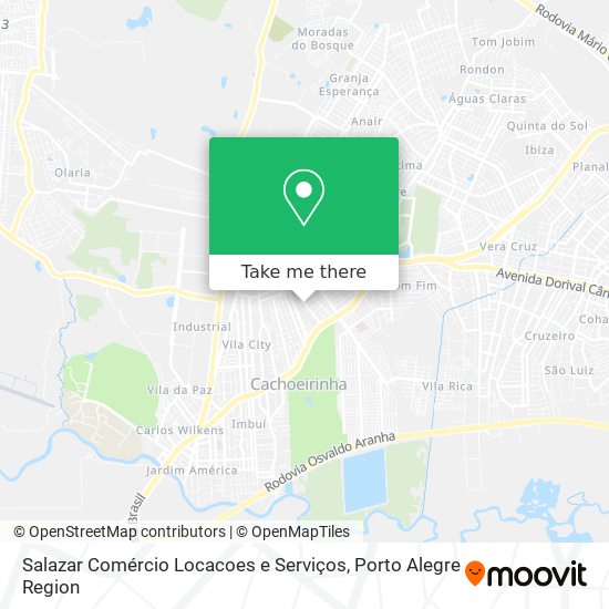 Salazar Comércio Locacoes e Serviços map
