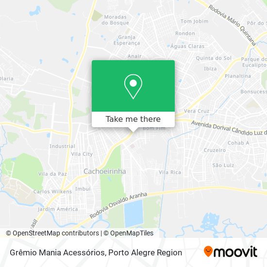 Grêmio Mania Acessórios map