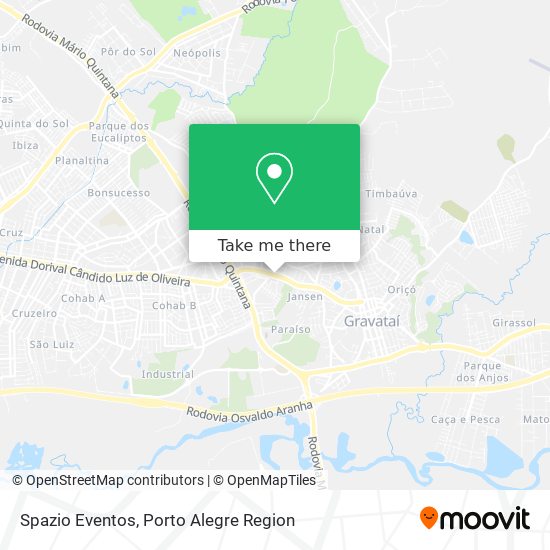 Mapa Spazio Eventos