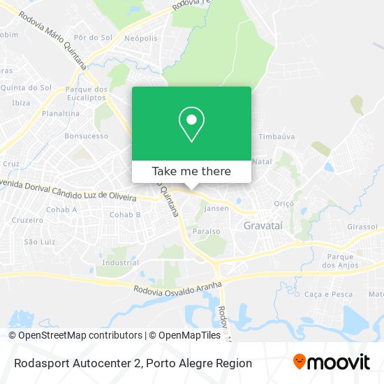 Mapa Rodasport Autocenter 2