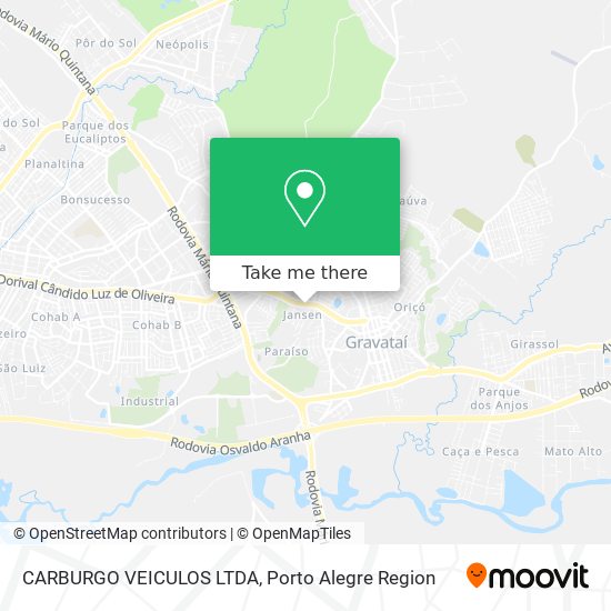 CARBURGO VEICULOS LTDA map