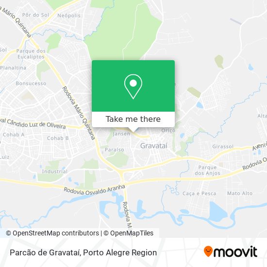 Parcão de Gravataí map