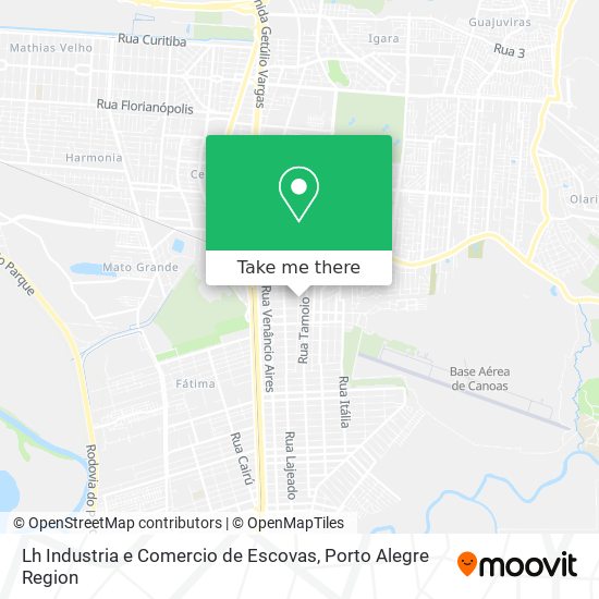Lh Industria e Comercio de Escovas map