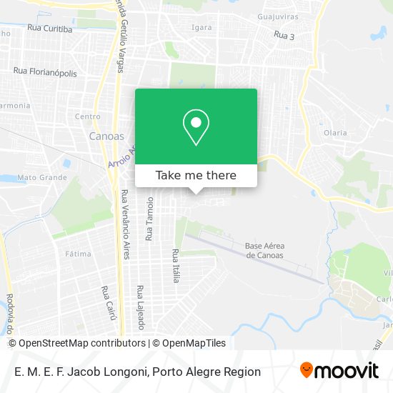 E. M. E. F. Jacob Longoni map