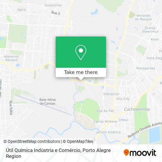 Útil Química Indústria e Comércio map