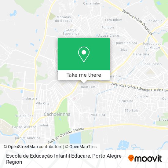 Escola de Educação Infantil Educare map