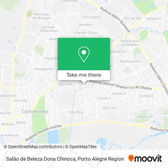 Salão de Beleza Dona Chinoca map