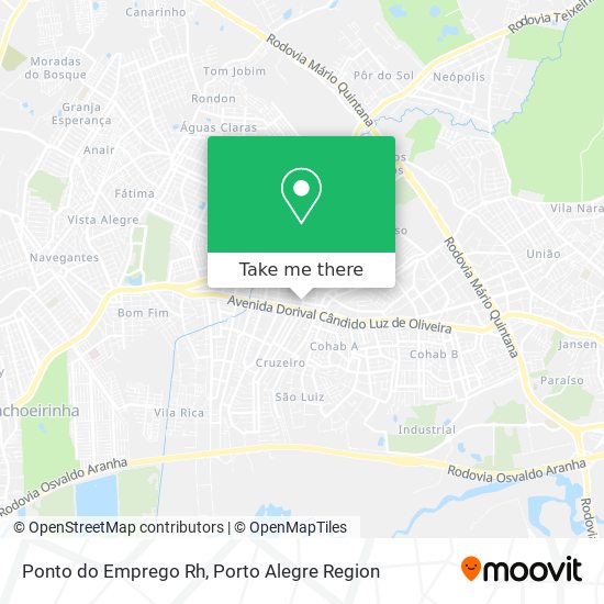 Mapa Ponto do Emprego Rh