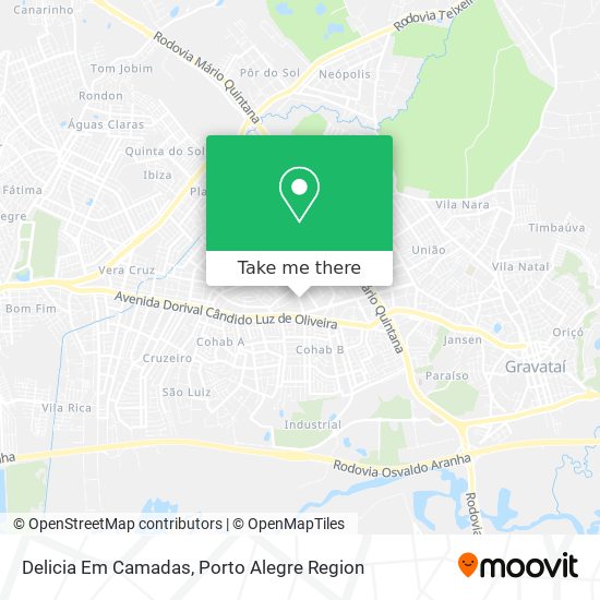 Delicia Em Camadas map