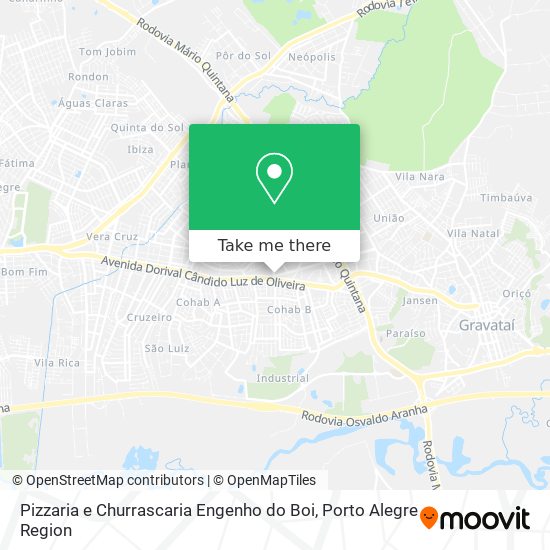 Pizzaria e Churrascaria Engenho do Boi map
