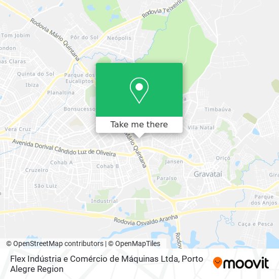 Flex Indústria e Comércio de Máquinas Ltda map