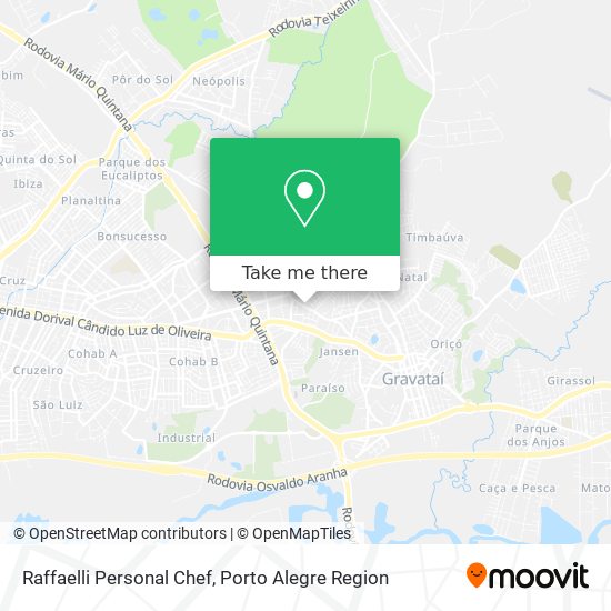 Raffaelli Personal Chef map