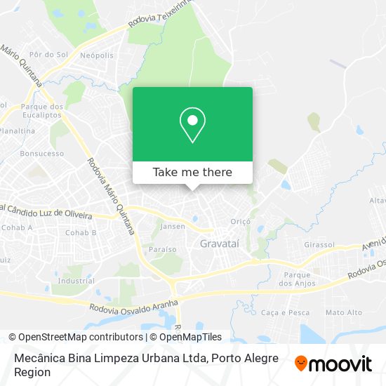 Mecânica Bina Limpeza Urbana Ltda map