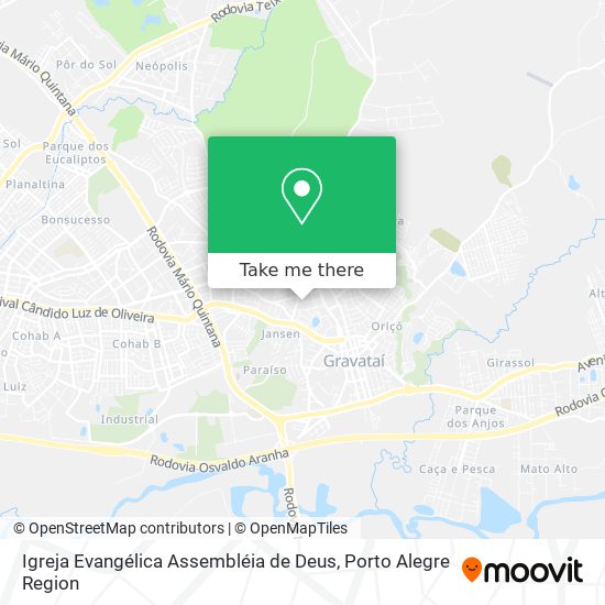 Igreja Evangélica Assembléia de Deus map