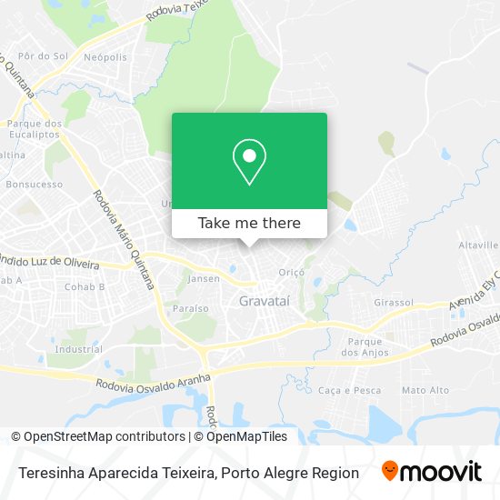 Teresinha Aparecida Teixeira map