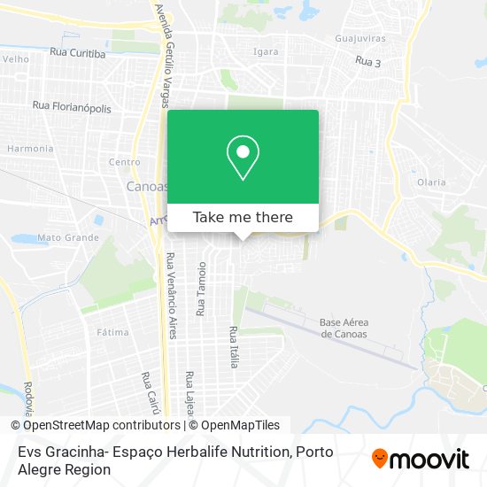 Evs Gracinha- Espaço Herbalife Nutrition map