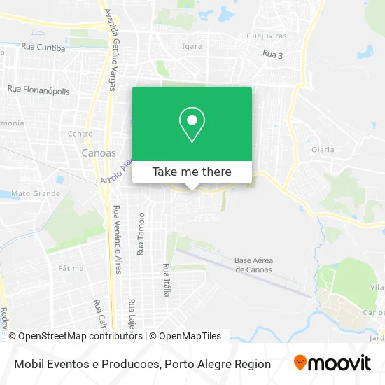 Mobil Eventos e Producoes map