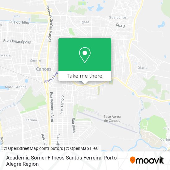 Academia Somer Fitness Santos Ferreira map