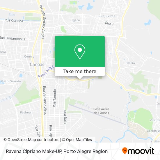 Ravena Cipriano Make-UP map