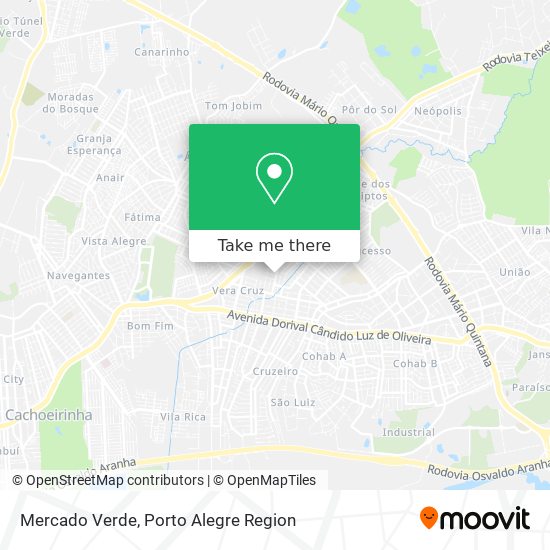 Mercado Verde map