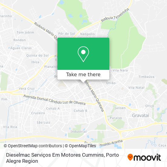 Mapa Dieselmac Serviços Em Motores Cummins