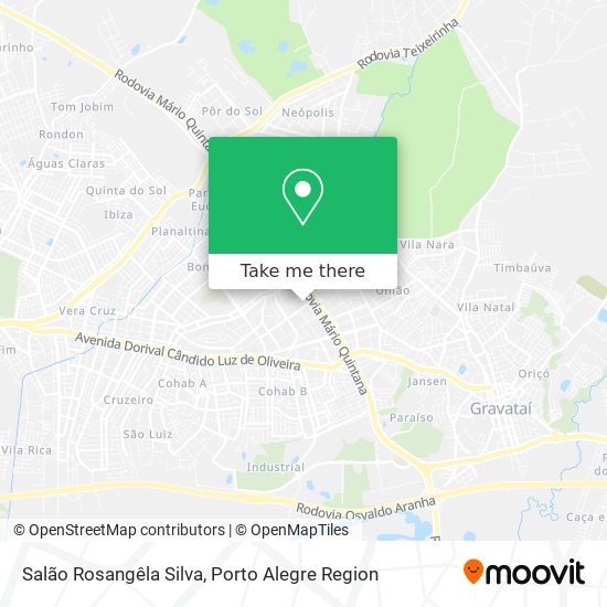 Mapa Salão Rosangêla Silva