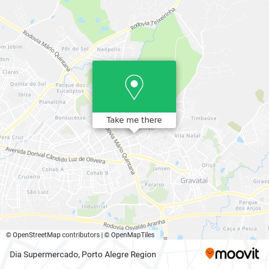 Mapa Dia Supermercado