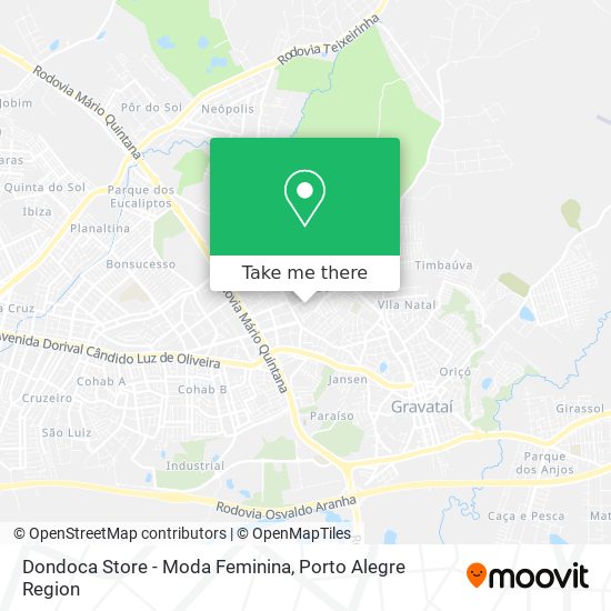 Mapa Dondoca Store - Moda Feminina