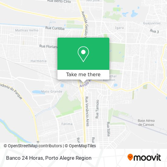 Banco 24 Horas map