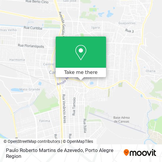 Paulo Roberto Martins de Azevedo map