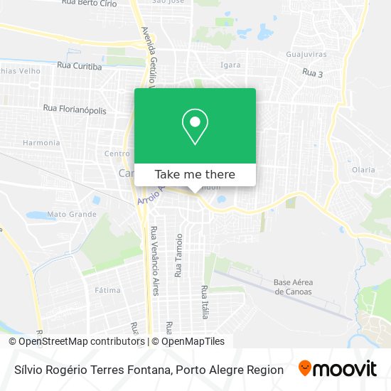 Sílvio Rogério Terres Fontana map