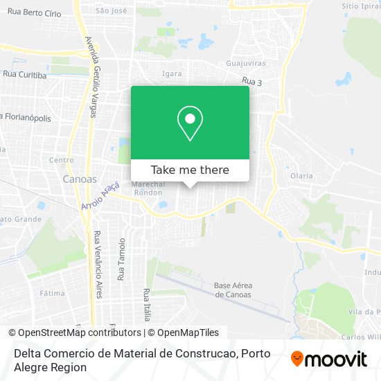 Delta Comercio de Material de Construcao map