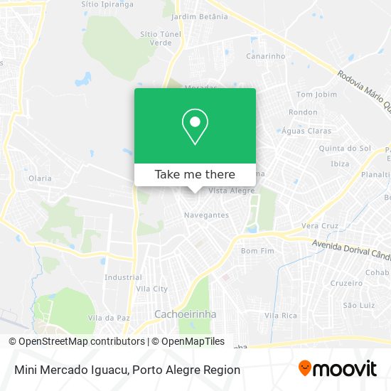 Mini Mercado Iguacu map