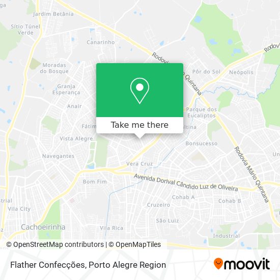 Flather Confecções map